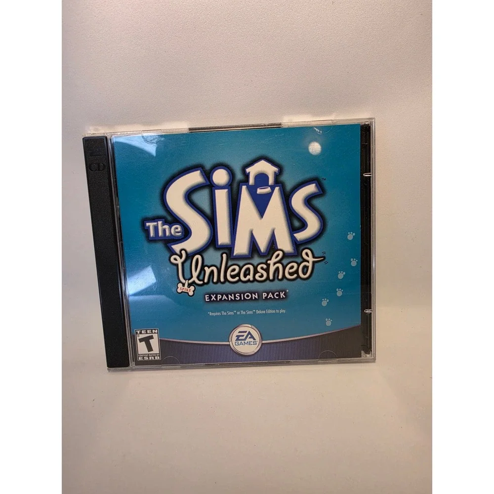 The Sims Unleashed Expansion Pack PC 2002 EA Games 2-Disc Set Maxis Teen